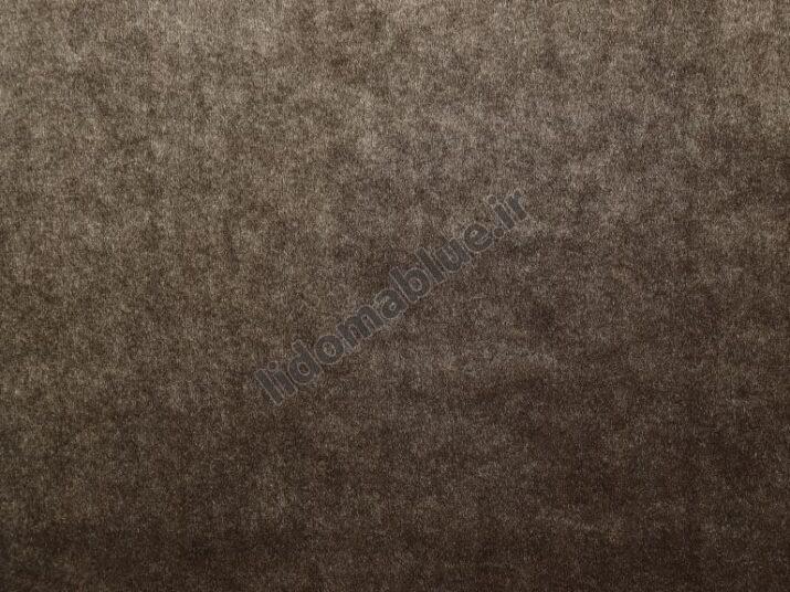 پارچه حور مخمل براق ساده بدون خواب رنگ طوسی قهوه ای