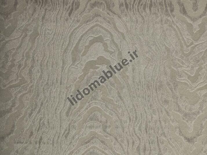 پارچه آشا مخمل طرح چوب رنگ نقره ای