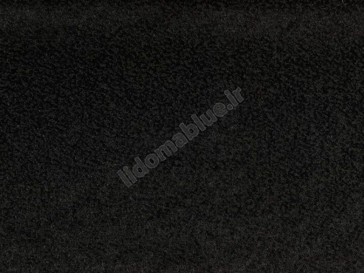 پارچه اهورا مخمل ساده ریز رنگ مشکی