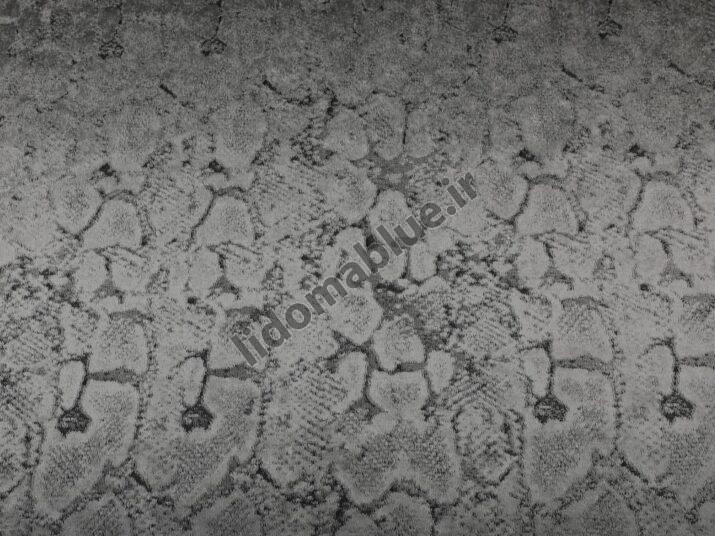 پارچه هومن مخمل براق  طرح پوست ماری