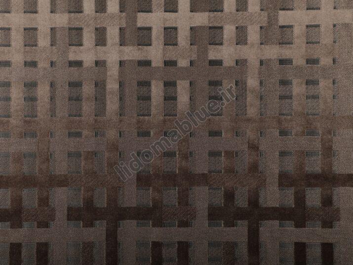 پارچه پاکان مخمل براق  طرح چهارخونه