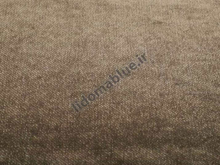 پارچه مخمل براق ماکان طرح ساده طوسی سبز