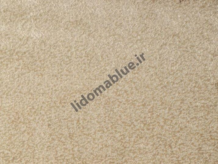 پارچه اهورا مخمل ساده ریز رنگ بژ