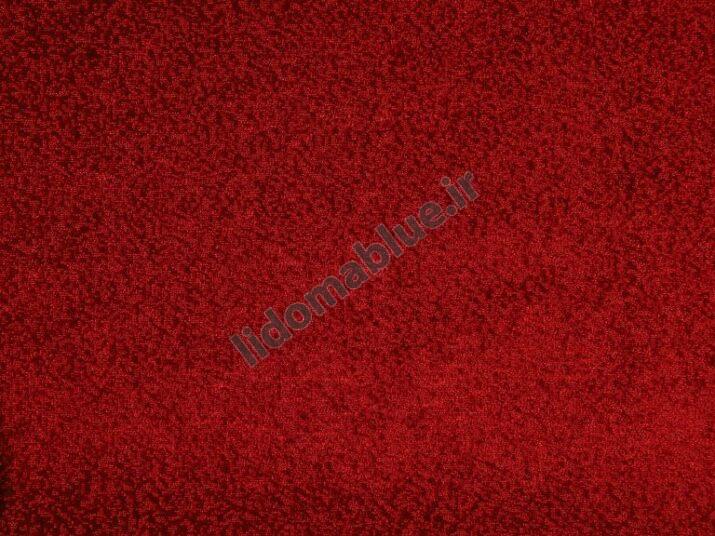 پارچه اهورا مخمل ساده ریز رنگ زرشکی
