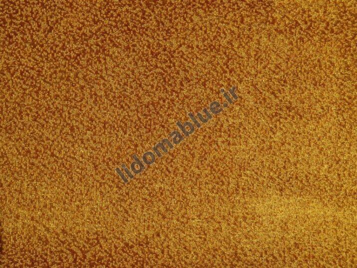 پارچه اهورا مخمل ساده ریز رنگ طلایی