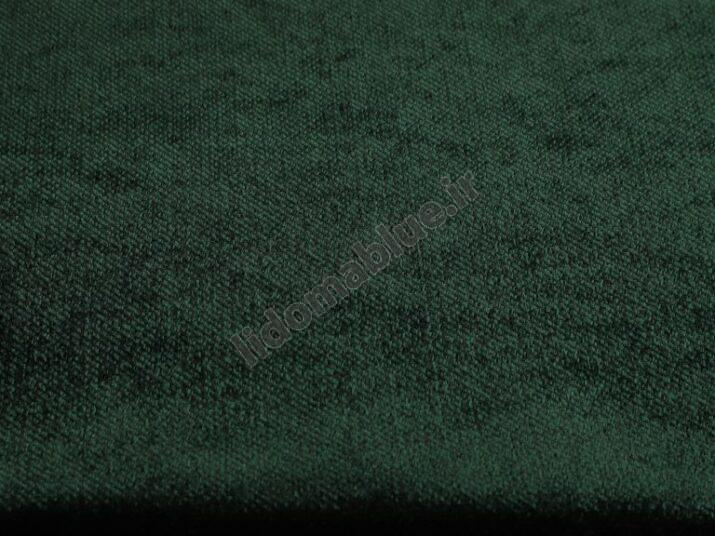 پارچه مخمل براق ماکان طرح ساده رنگ سبز یشمی